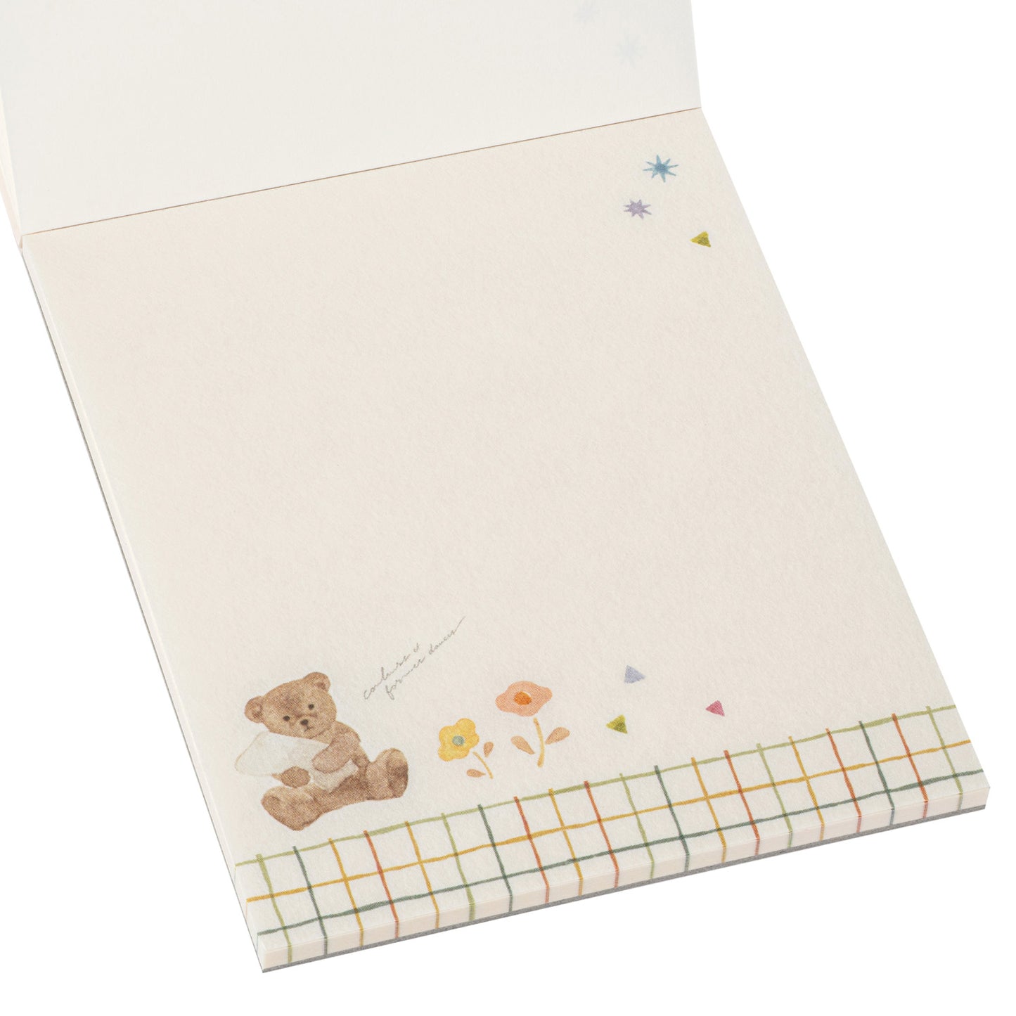 Teddy Bear Japanese Memo Pad design 2