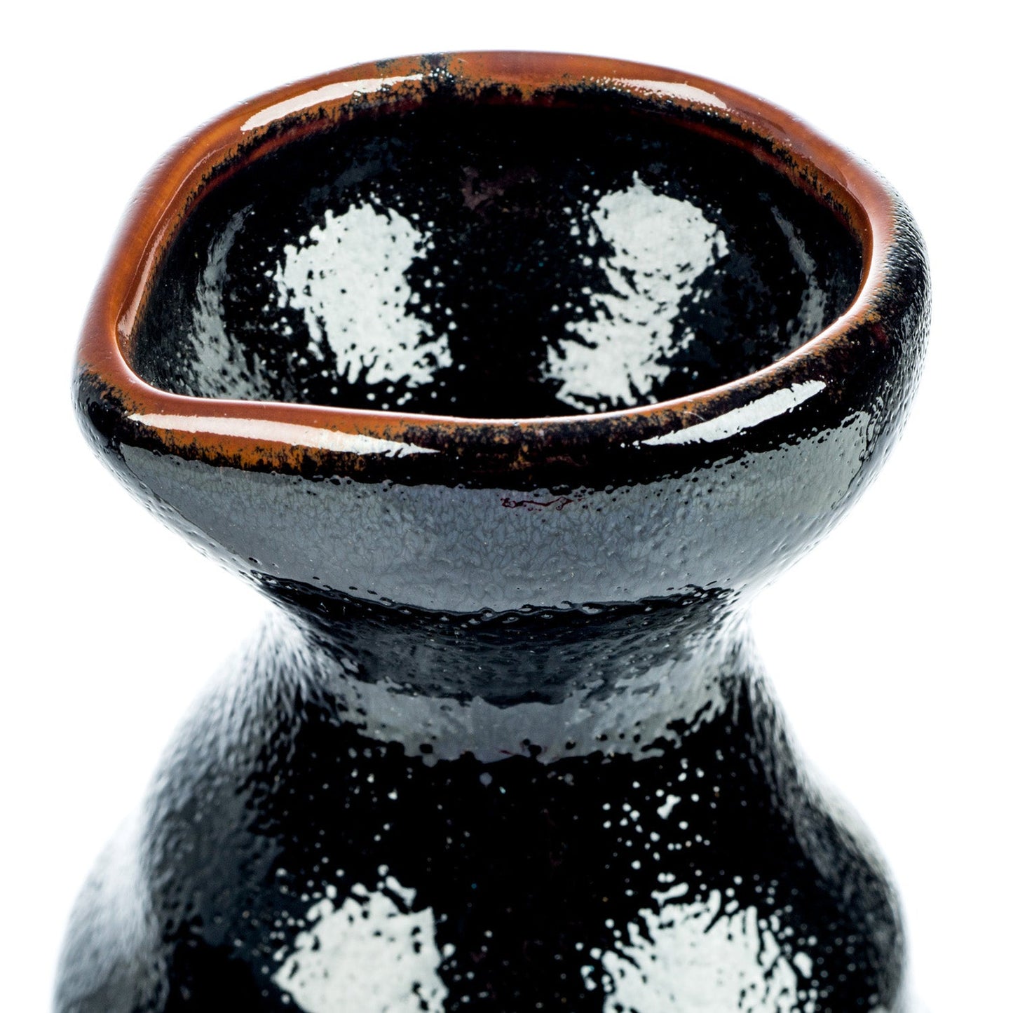 Tenmoku Black Japanese Sake Pot