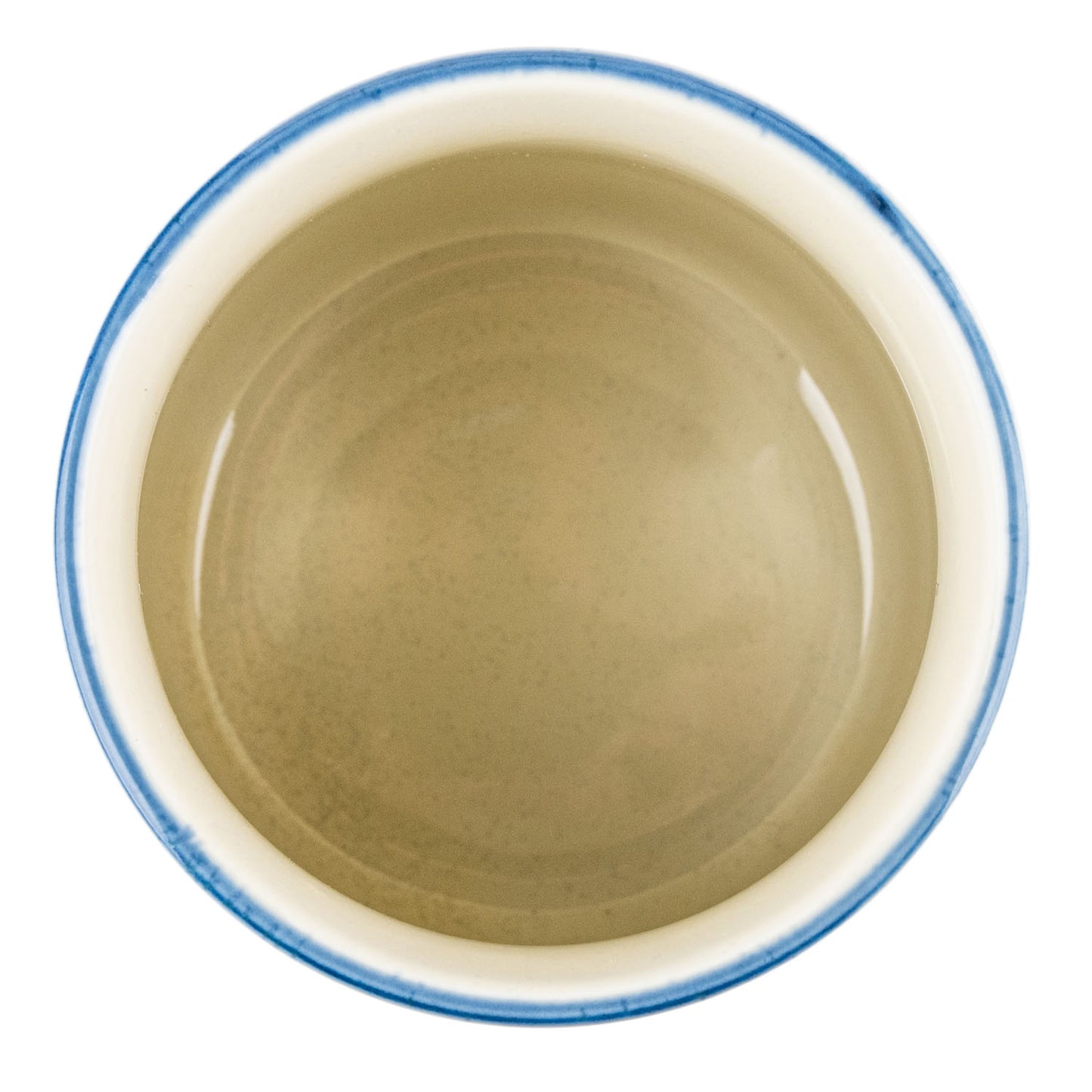 Three Blue Cats Japanese Tea Cup top