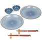 Tochiri Japanese Plate and Dish Gift Set