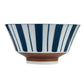 Tokusa Geometric Japanese Rice Bowl side