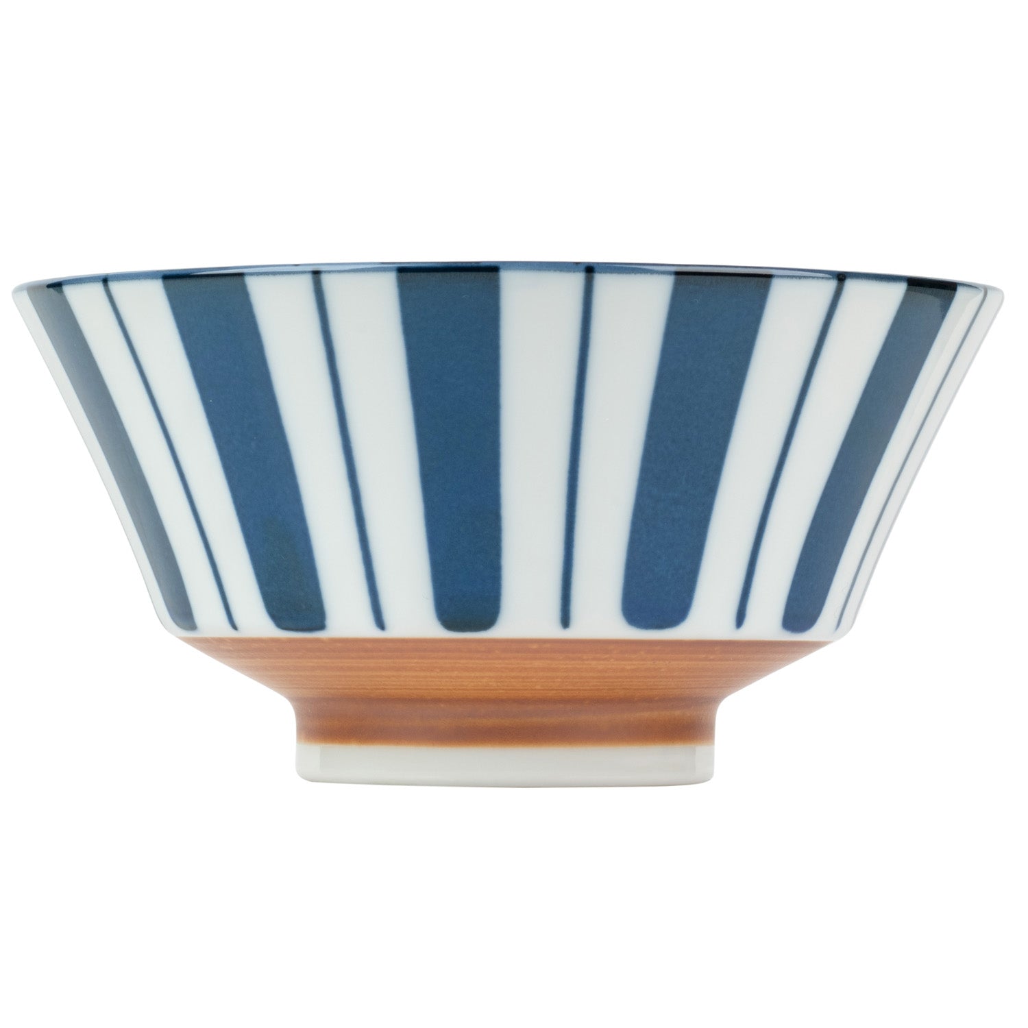 Tokusa Geometric Japanese Soup Bowl side