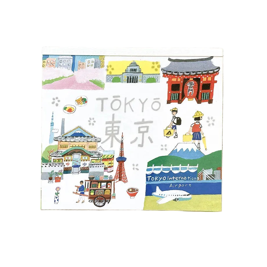 Tokyo Small Japanese Memo Pad