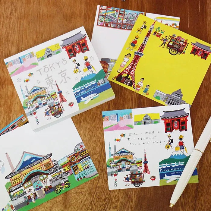 Tokyo Small Japanese Memo Pad designs