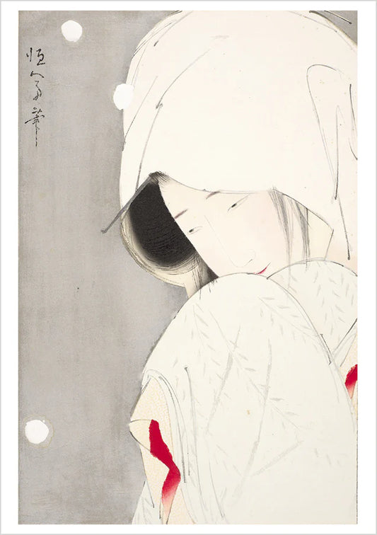 Tsunetomi Kitano Heron Maiden Japanese Card