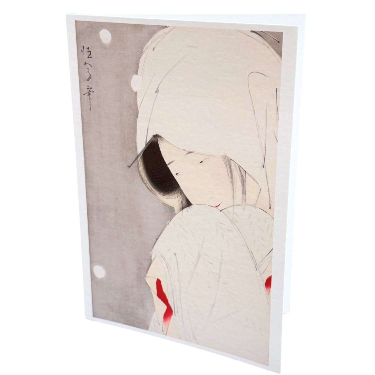 Tsunetomi Kitano Heron Maiden Japanese Card stand
