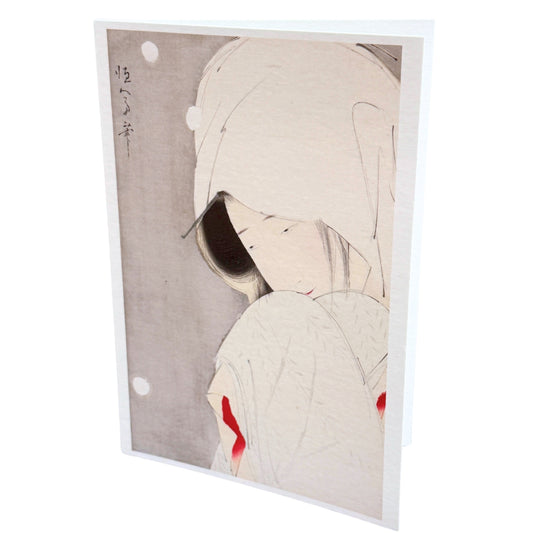 Tsunetomi Kitano Heron Maiden Japanese Card stand