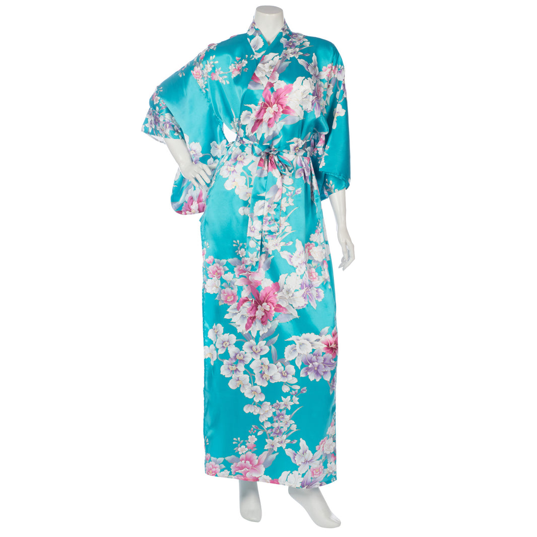 Turquoise Kimono -Royal Blue JUST ARRIVED main image 0