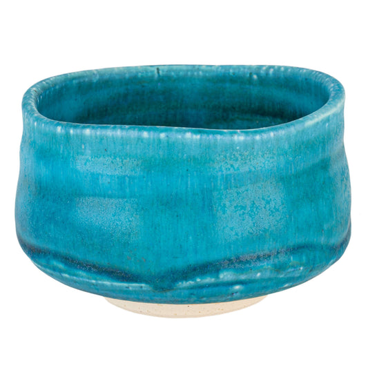 Turquoise Premium Japanese Matcha Tea Bowl