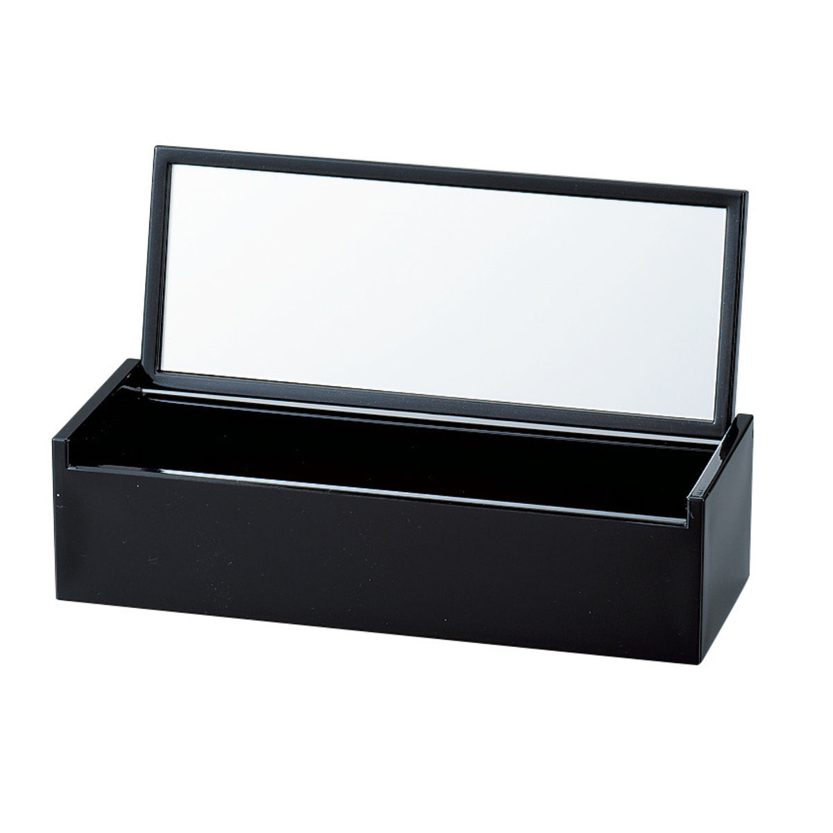 Two Cranes Japanese Lacquer Jewellery Box inside