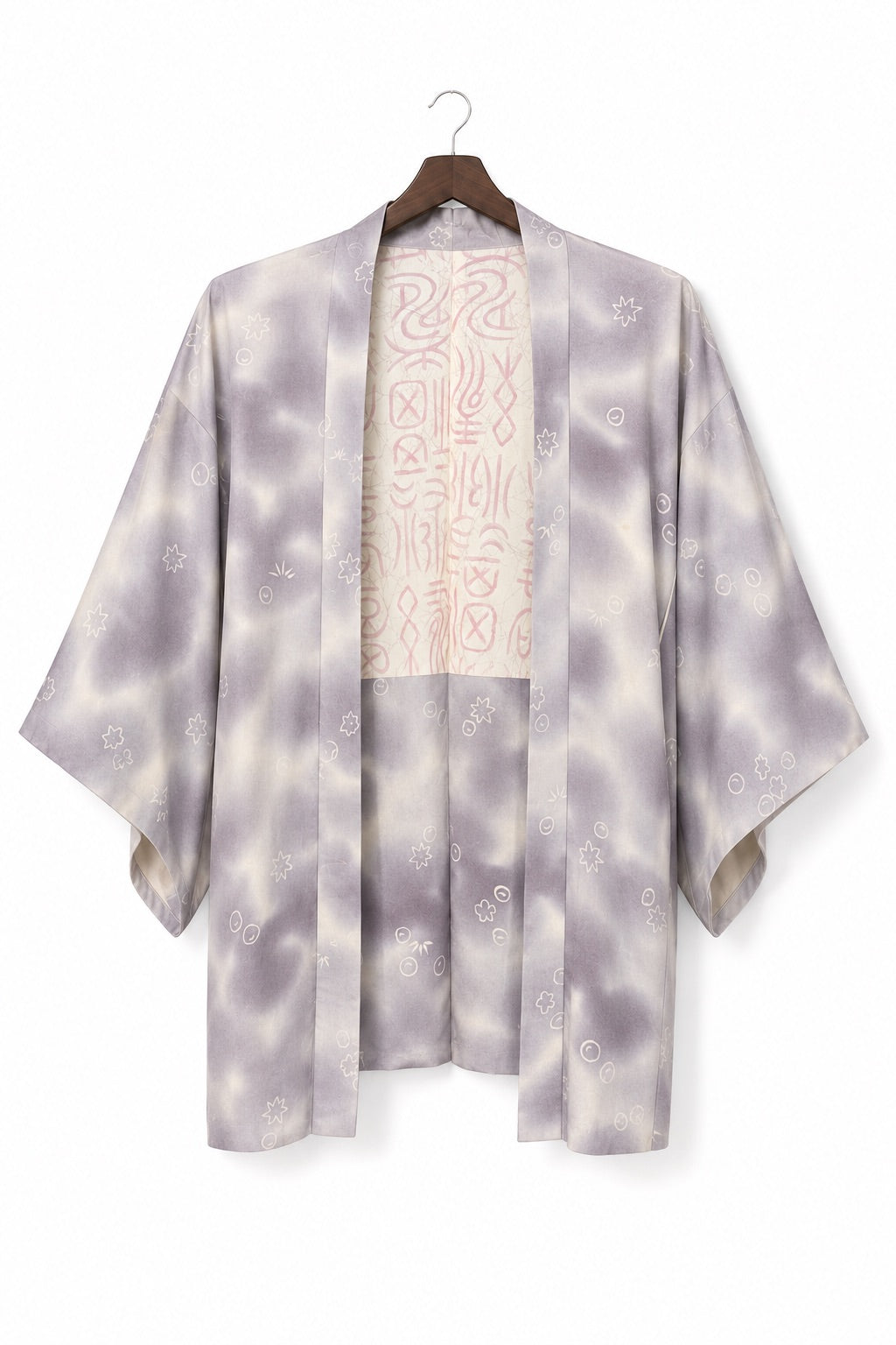 Usugumo Vintage Japanese Haori Jacket open