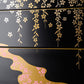 Weeping Cherry 3 Tier Japanese Obento Box detail