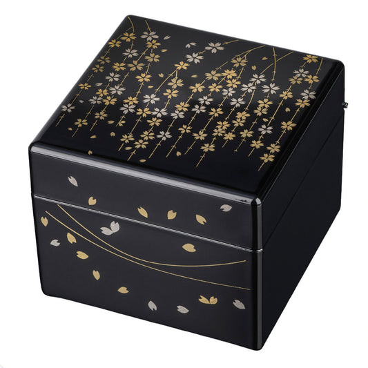 Weeping Cherry Japanese Lacquer Jewellery Box