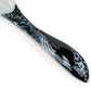 Indigo Blue Whale Premium Japanese Soup Spoon detail