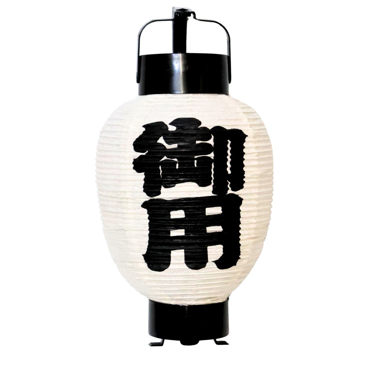 White Edo Style Japanese Paper Lantern