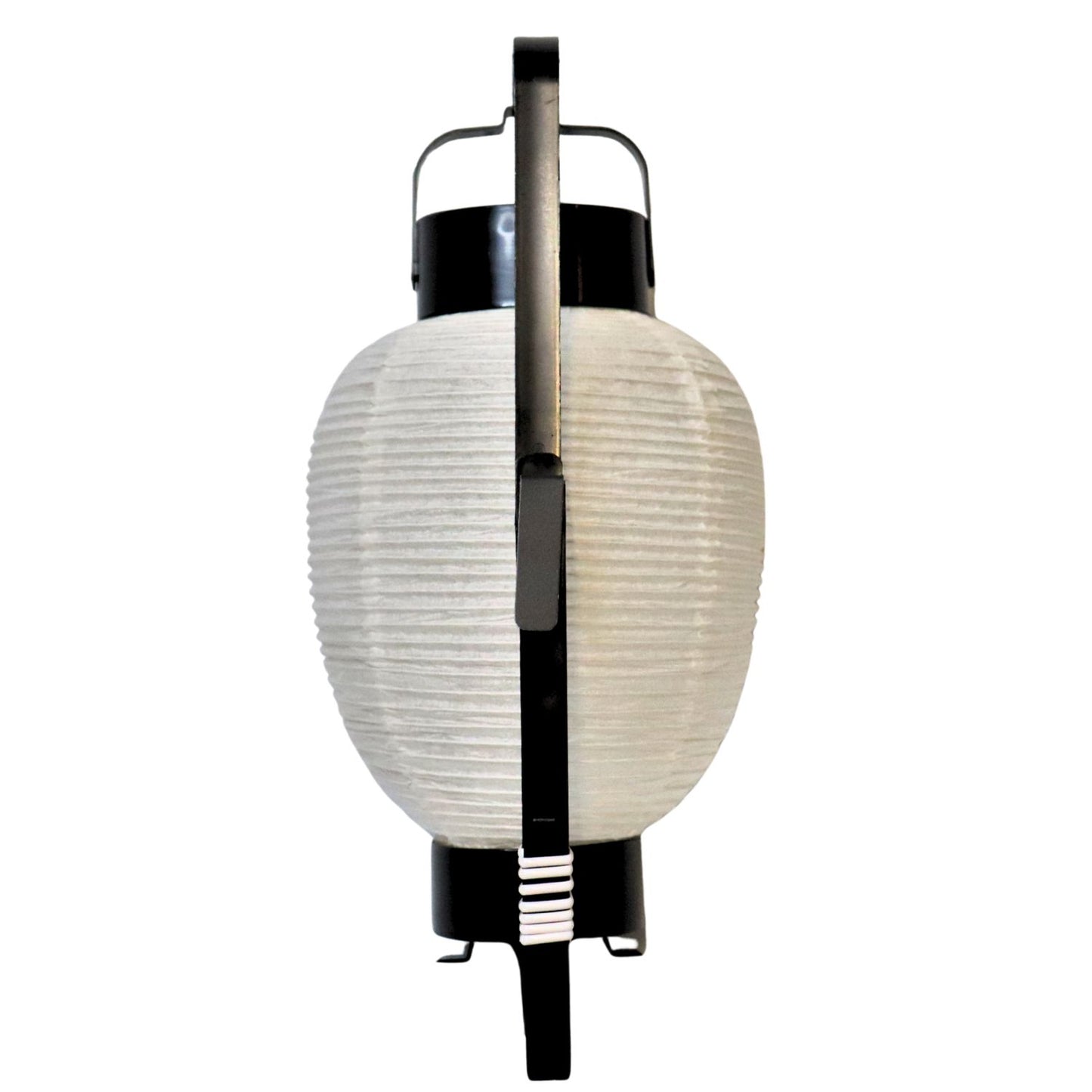 White Prosperity for Business Japanese Paper Lantern back