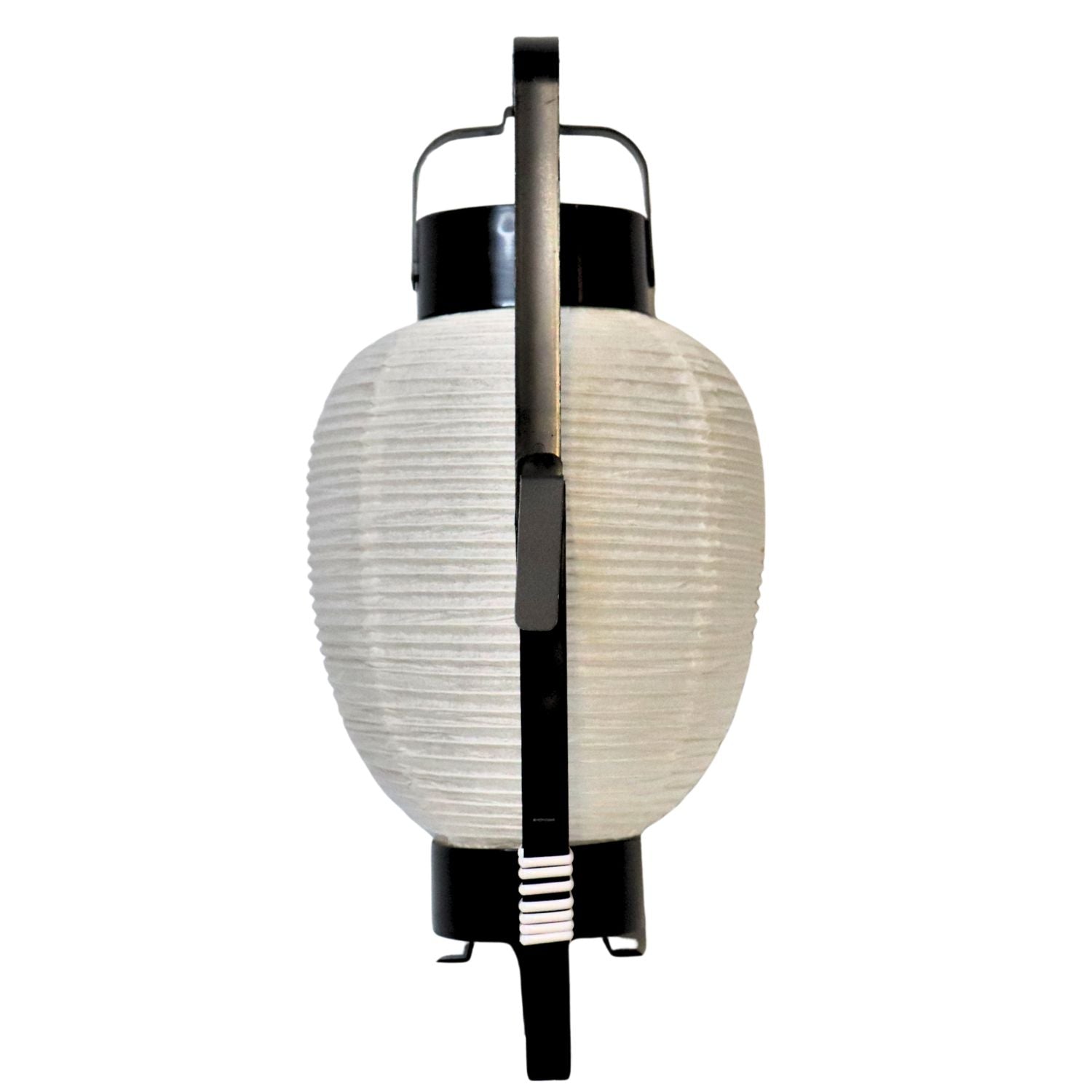 White Prosperity for Business Japanese Paper Lantern back