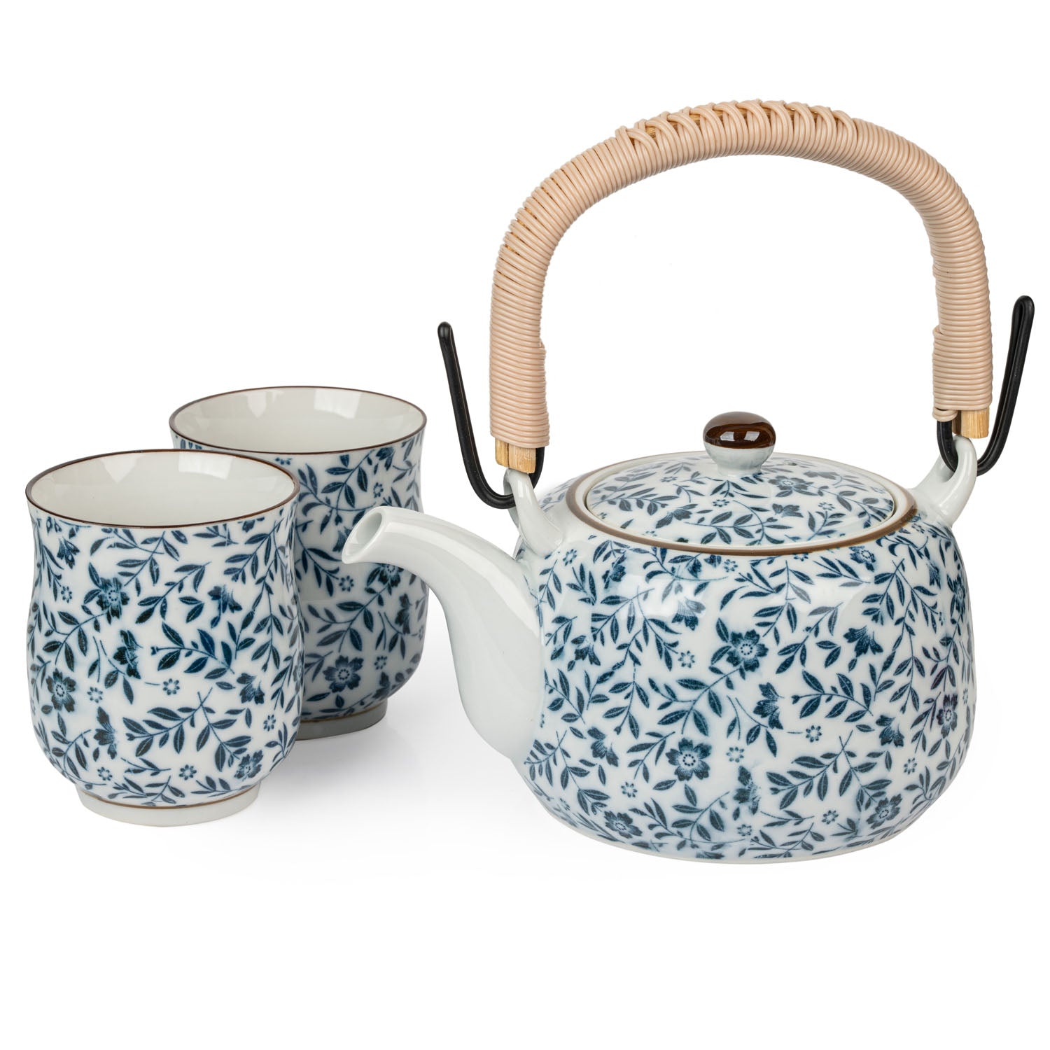 Wildflower Japanese Tea Pot Set