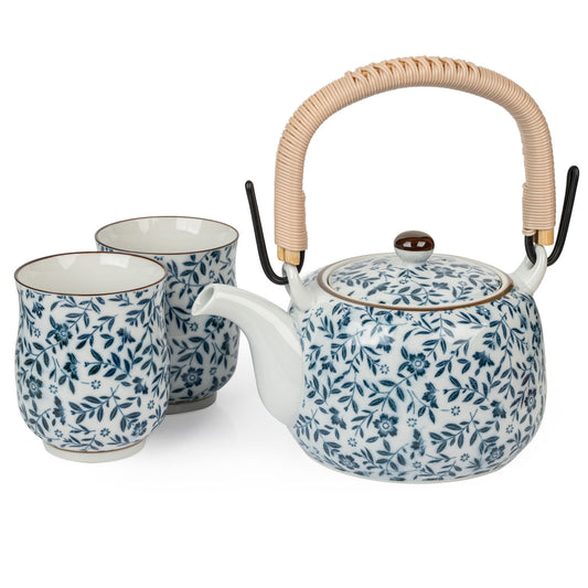 Wildflower Japanese Tea Pot Set