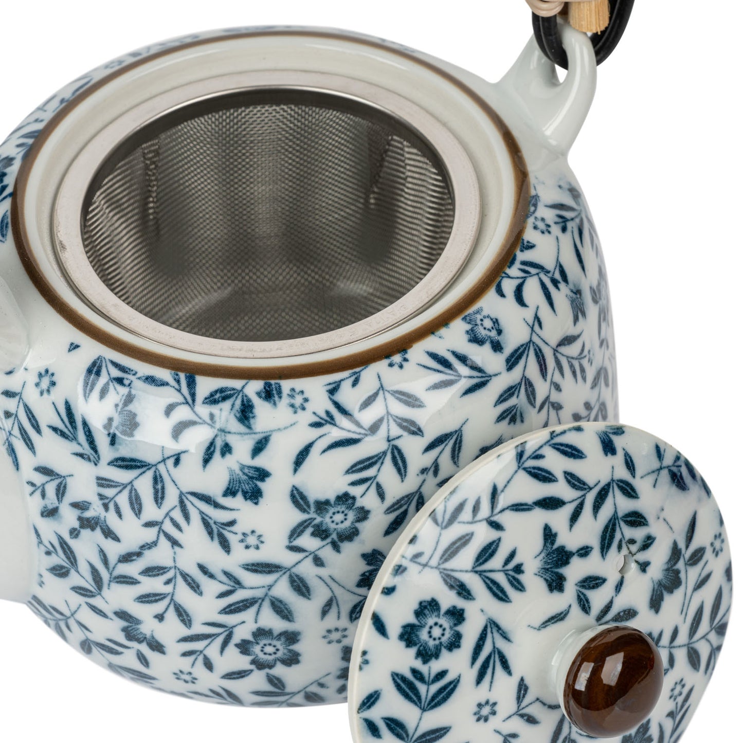 Wildflower Japanese Tea Pot Set tea pot detail