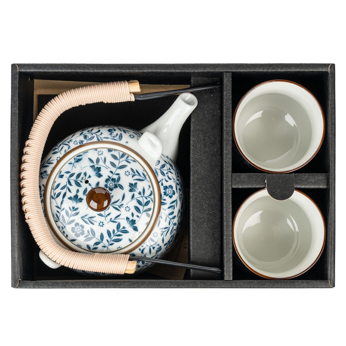 Wildflower Japanese Tea Pot Set top