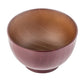 Wine Red Japanese Lacquer Bowl angle