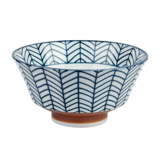 Yabane Geometric Japanese Rice Bowl