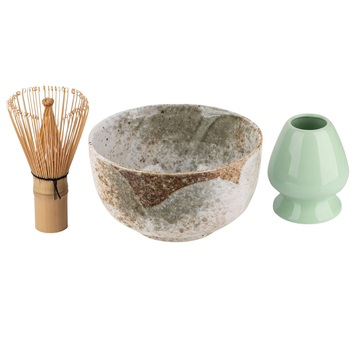 Yukishino 3 pce Japanese Matcha Tea Bowl Gift Set