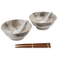 Yukishino Japanese Ramen Bowl Set