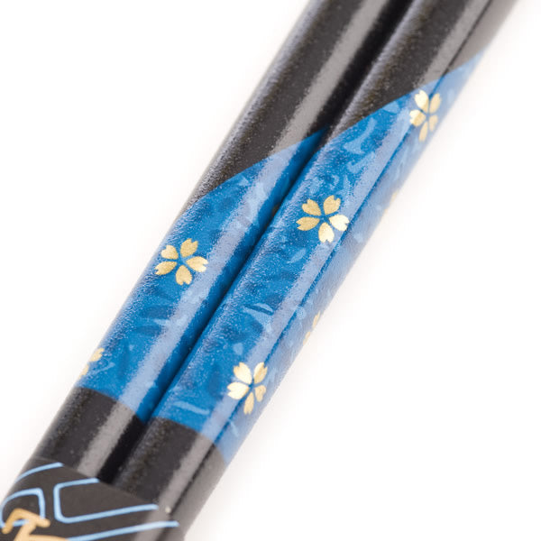 Blue Cherry Blossom Japanese Chopsticks