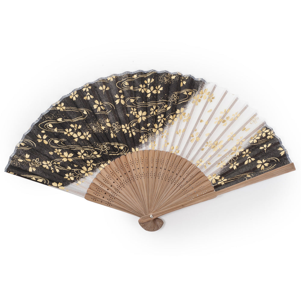 Black Cherry Blossom Fan – The Japanese Shop