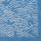 Blue Seikaiha Cotton Japanese Handkerchief