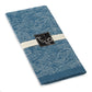 Blue Seikaiha Cotton Japanese Handkerchief