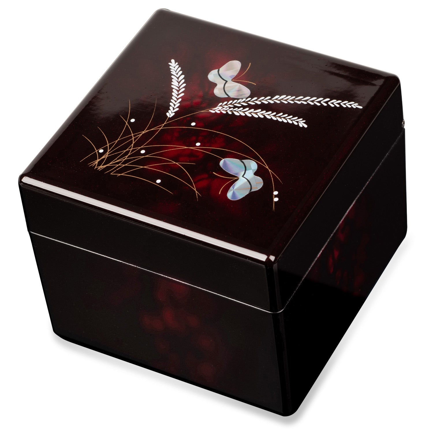 Butterfly Japanese Lacquer Jewellery Box