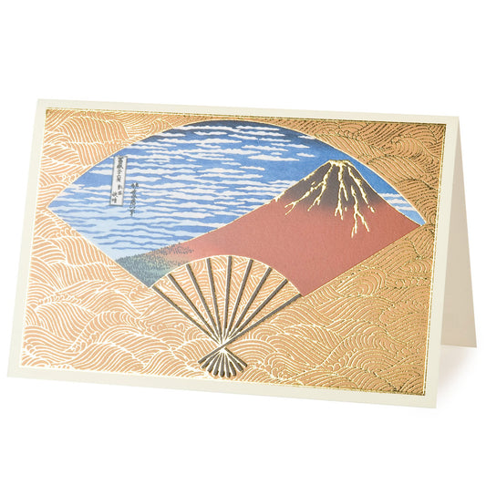 Mount Fuji Japanese Greetings Card