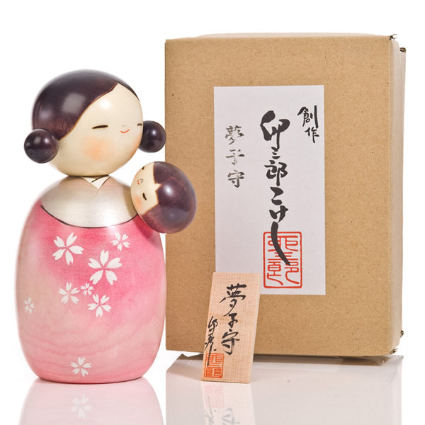 Dream Lullaby Mother and Baby Kokeshi Doll