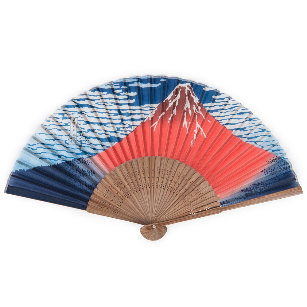 Mount Fuji Japanese Folding Fan