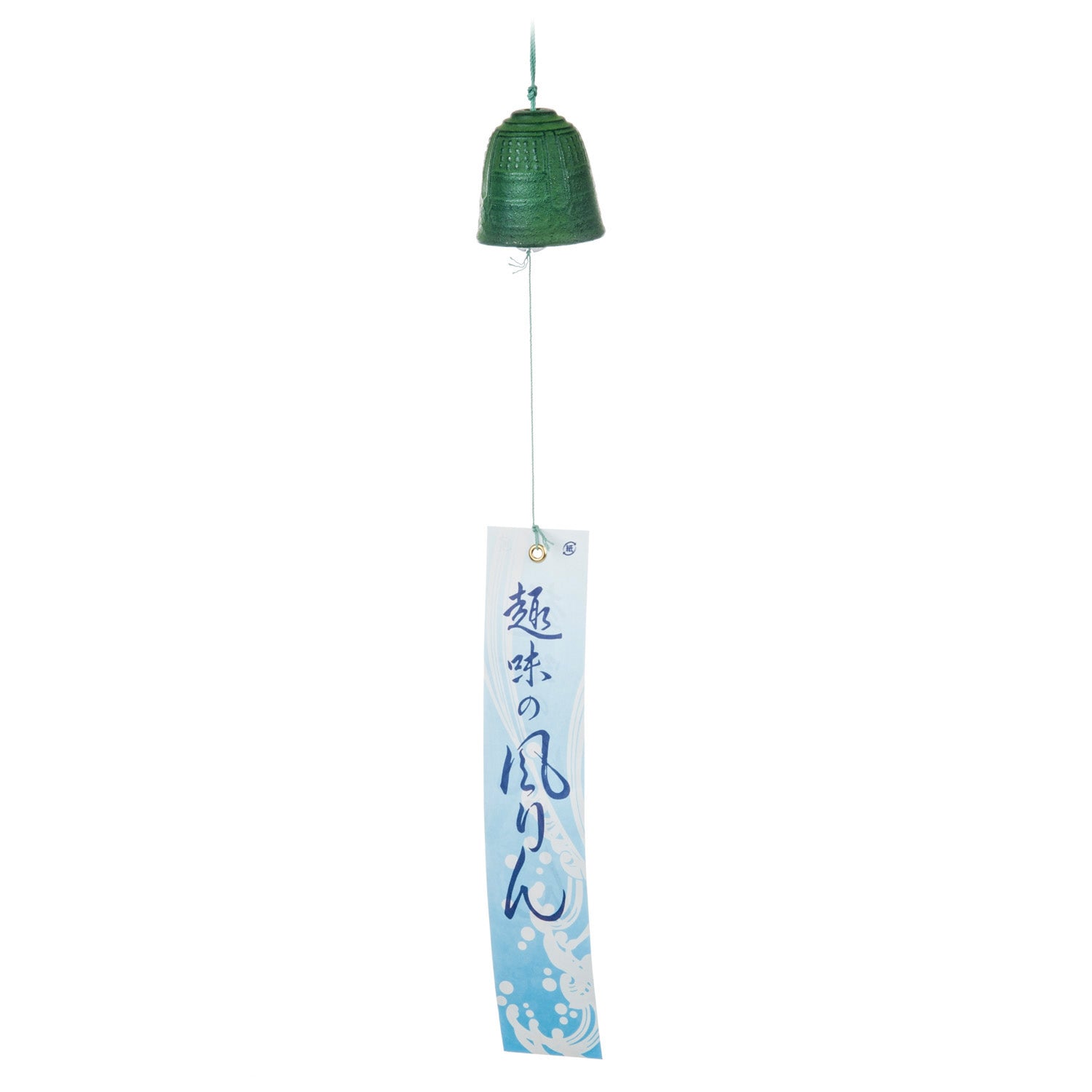 Green Bell Cast Iron Japanese Wind Chime