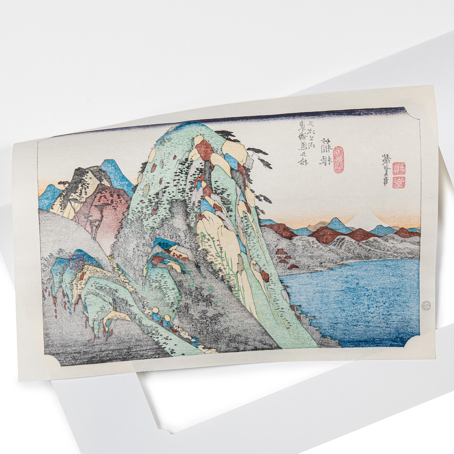 Hakone Japanese Woodblock Print