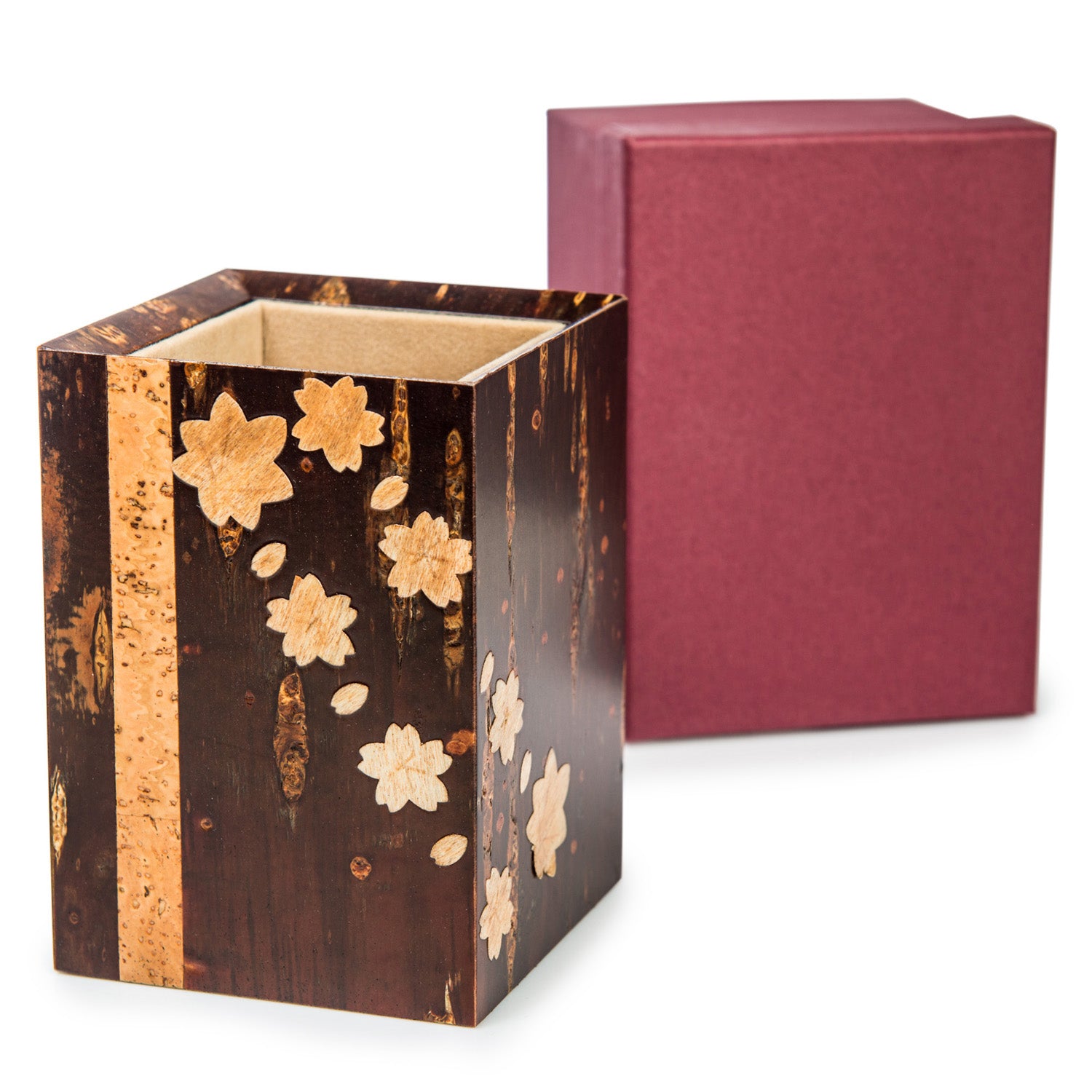 Handmade Cherry Bark Japanese Pen Box