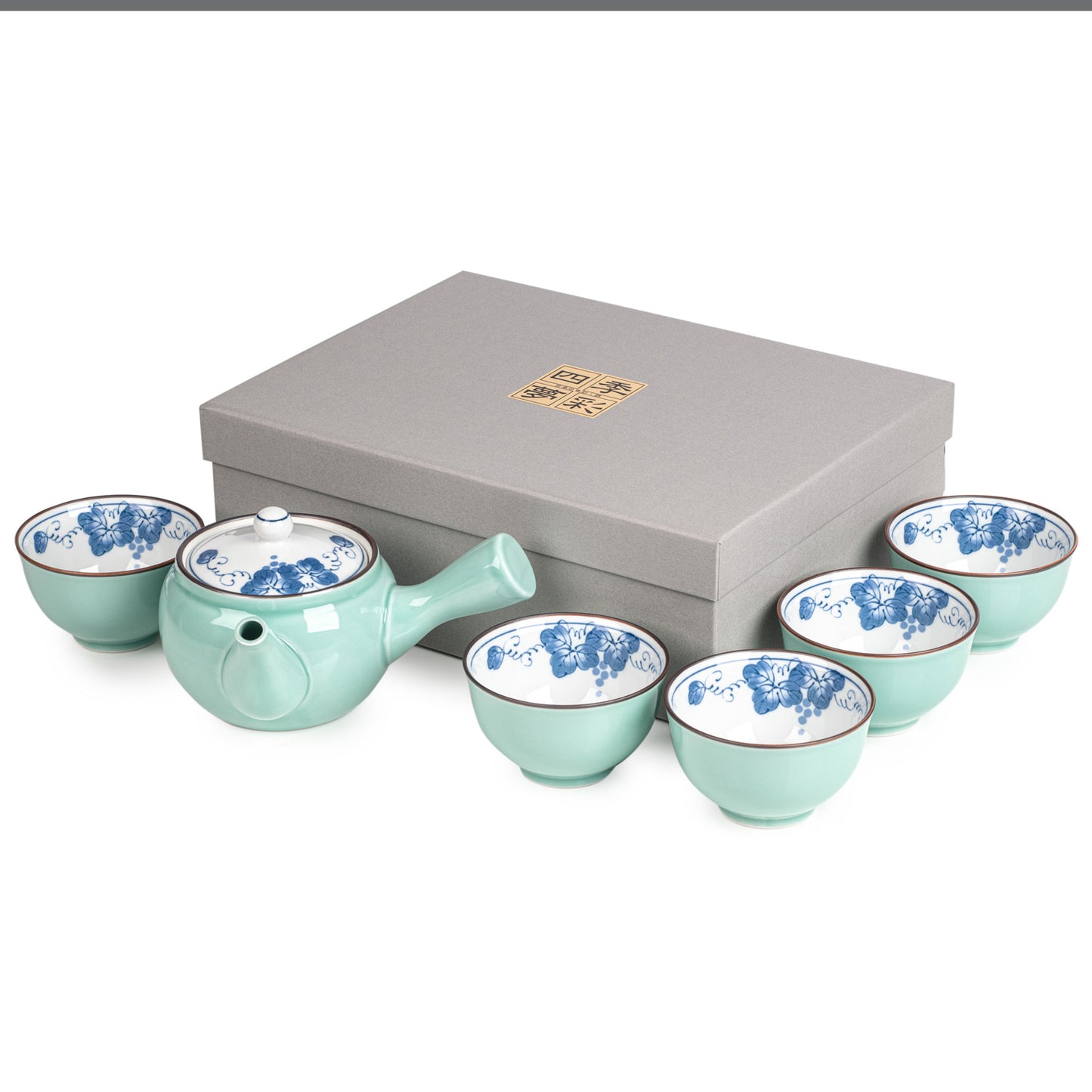 Hisui Traditional Japanese Tea Pot Set