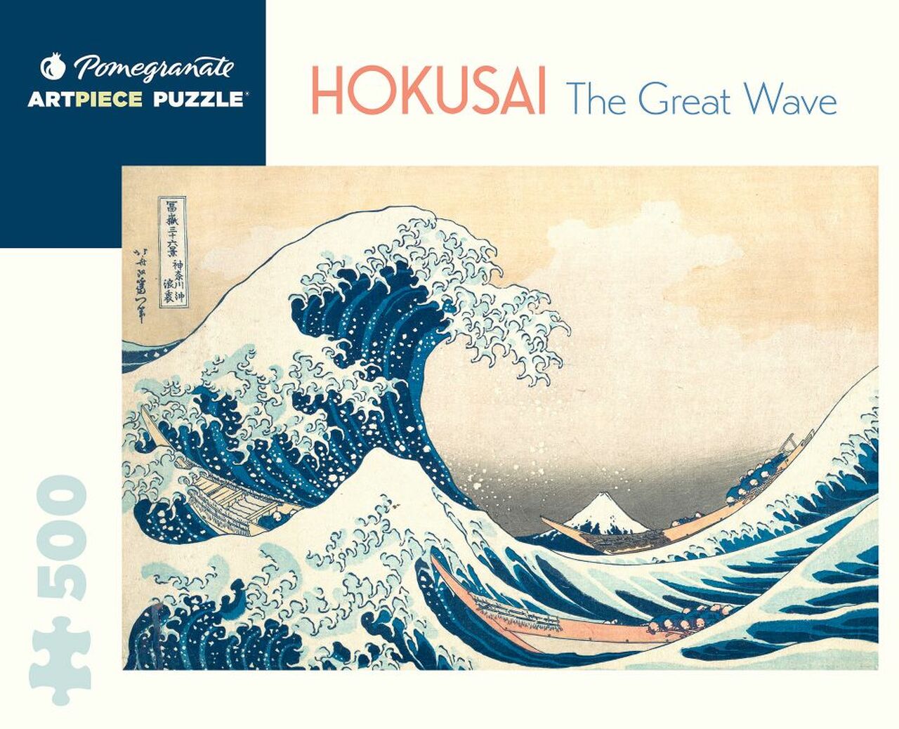 Hokusai The Great Wave 500 pce Japanese Puzzle