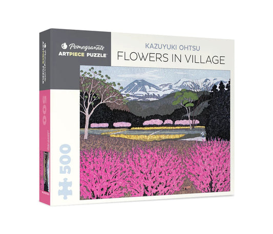 Kazuyuki Flowers 500 pce Japanese Jigsaw Puzzle
