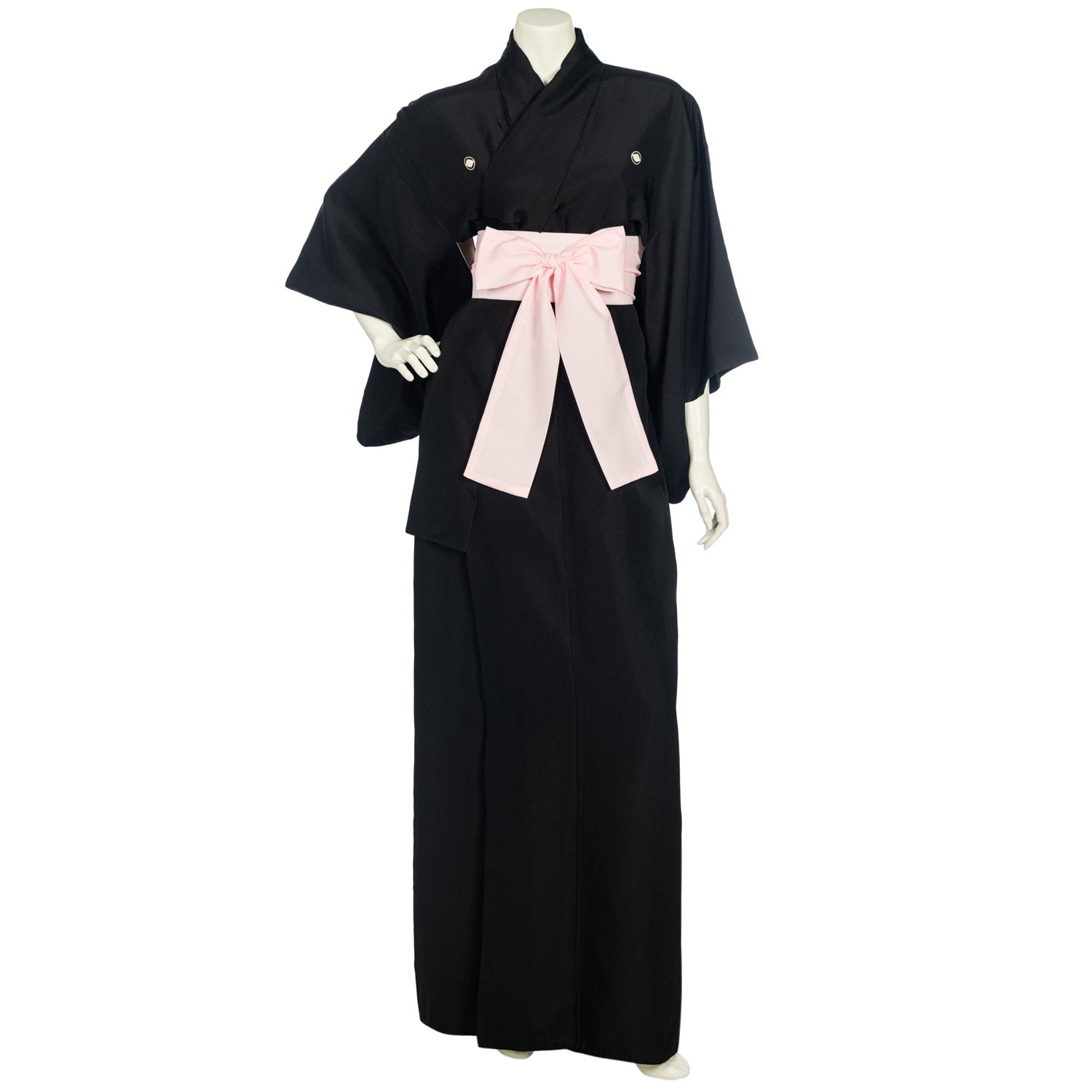Kiku Kamon Vintage Japanese Kimono Robe