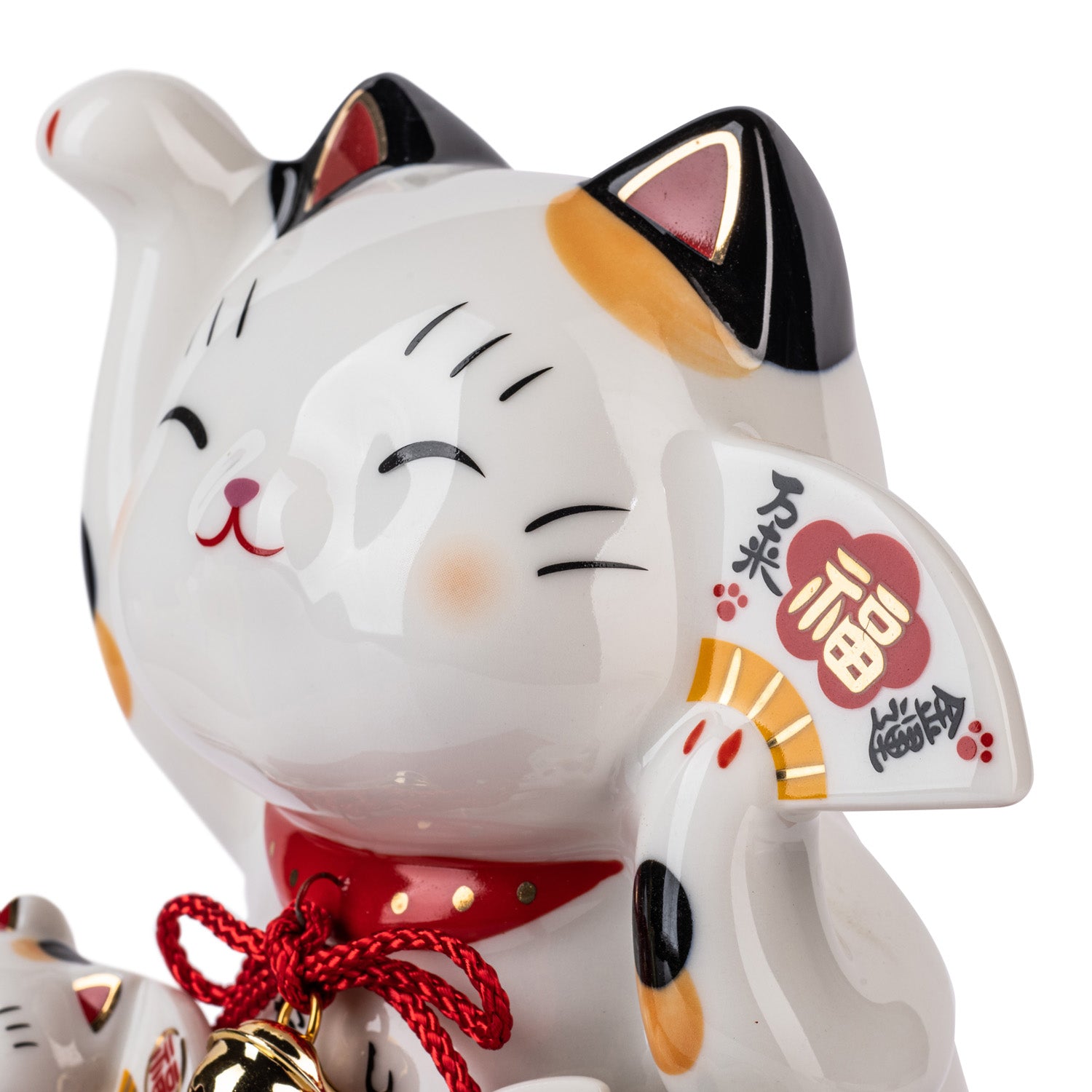 Large Super Good Luck Japanese Lucky Cat Set