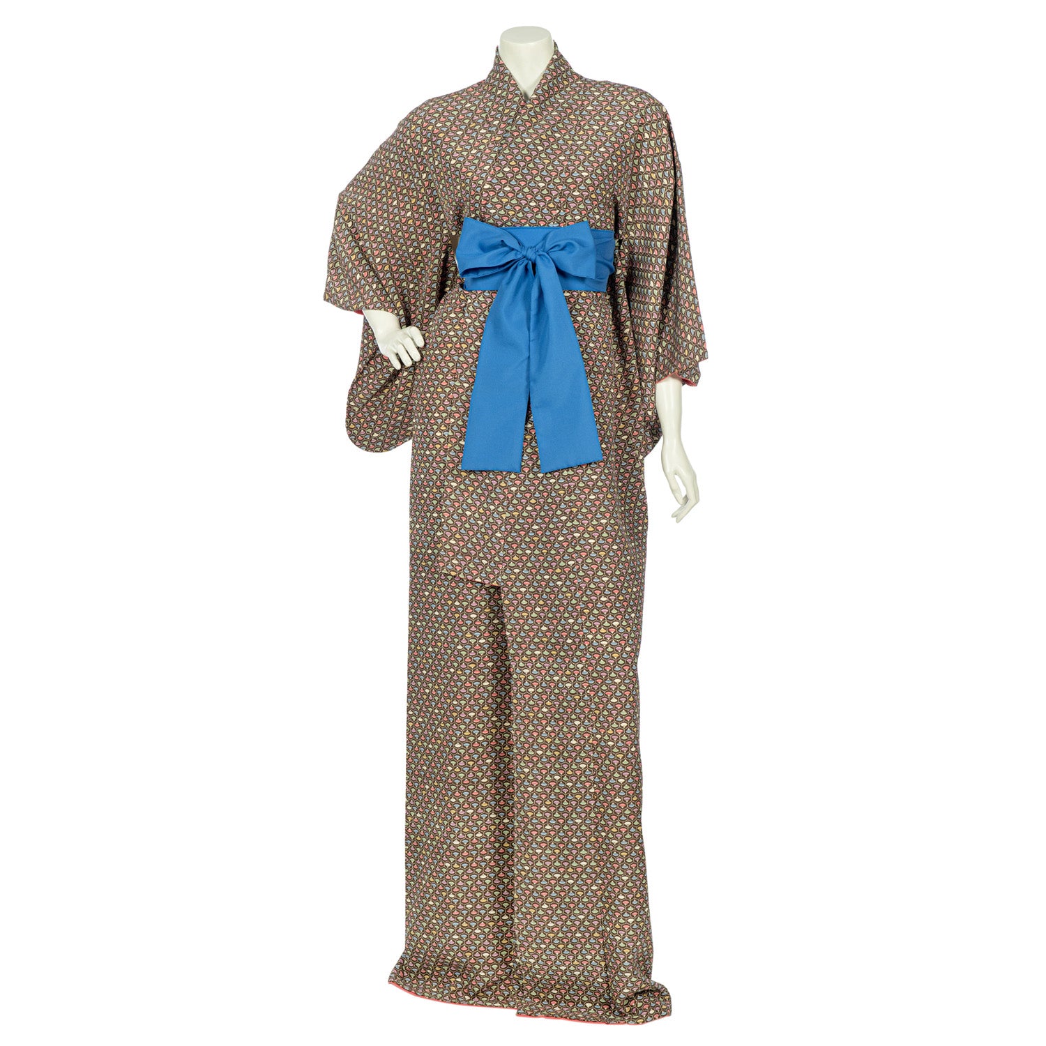 Naoko Fan Antique Japanese Vintage Kimono