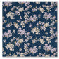 Navy Cherry Blossom Japanese Handkerchief