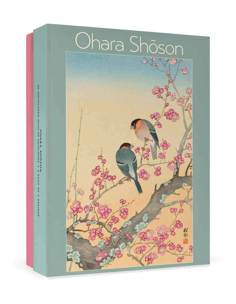 Ohara Shosun Box 20 Japanese Notecards