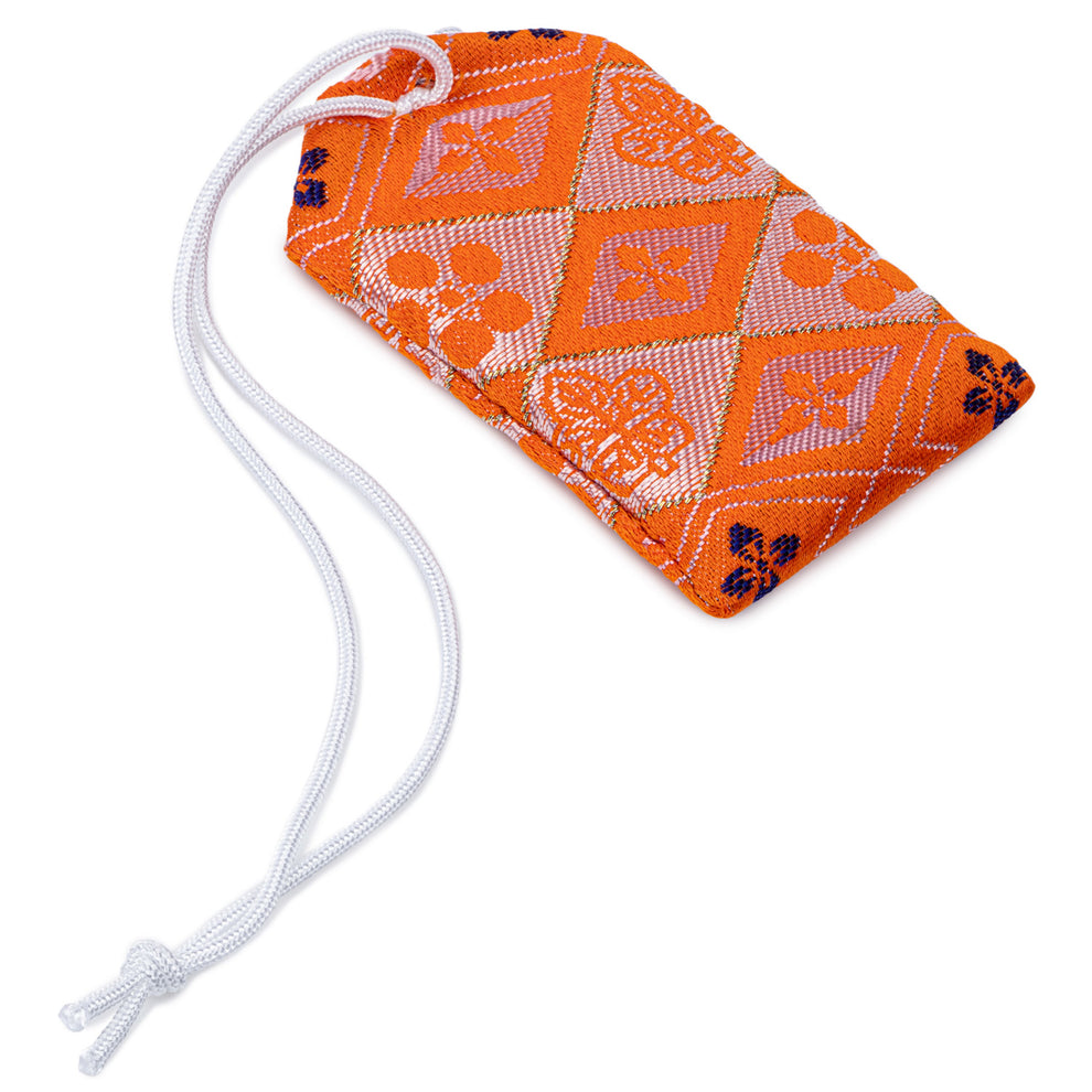 Orange Kamon Japanese Omamori Lucky Charm – The Japanese Shop