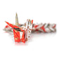 Pack 10 Red and White Origami Crane Birds